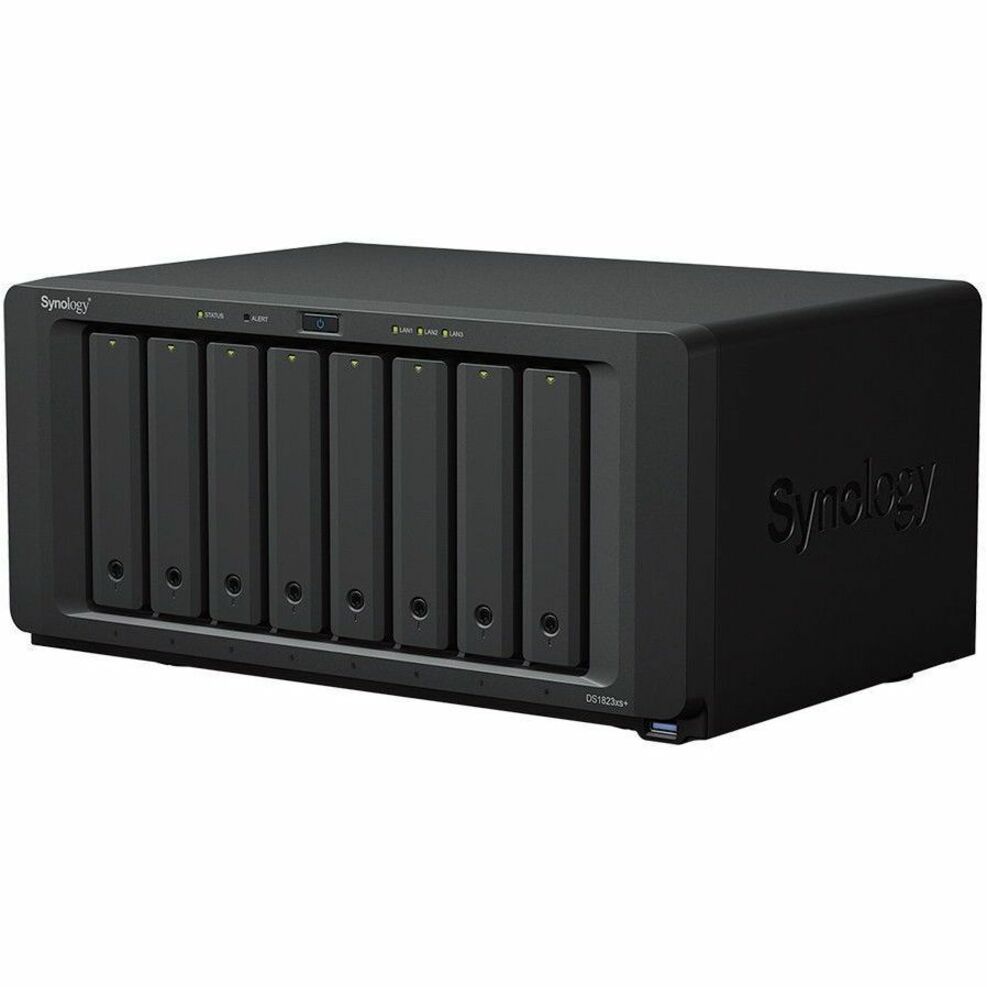 Synology DS1823XS++ DiskStation SAN/NAS Storage System, 8-Bay, 10GbE, 4GB DDR4, 5-Year Warranty [Discontinued]