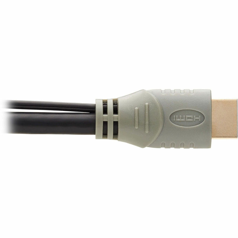 Detailed view of HDMI connector with ergonomic design