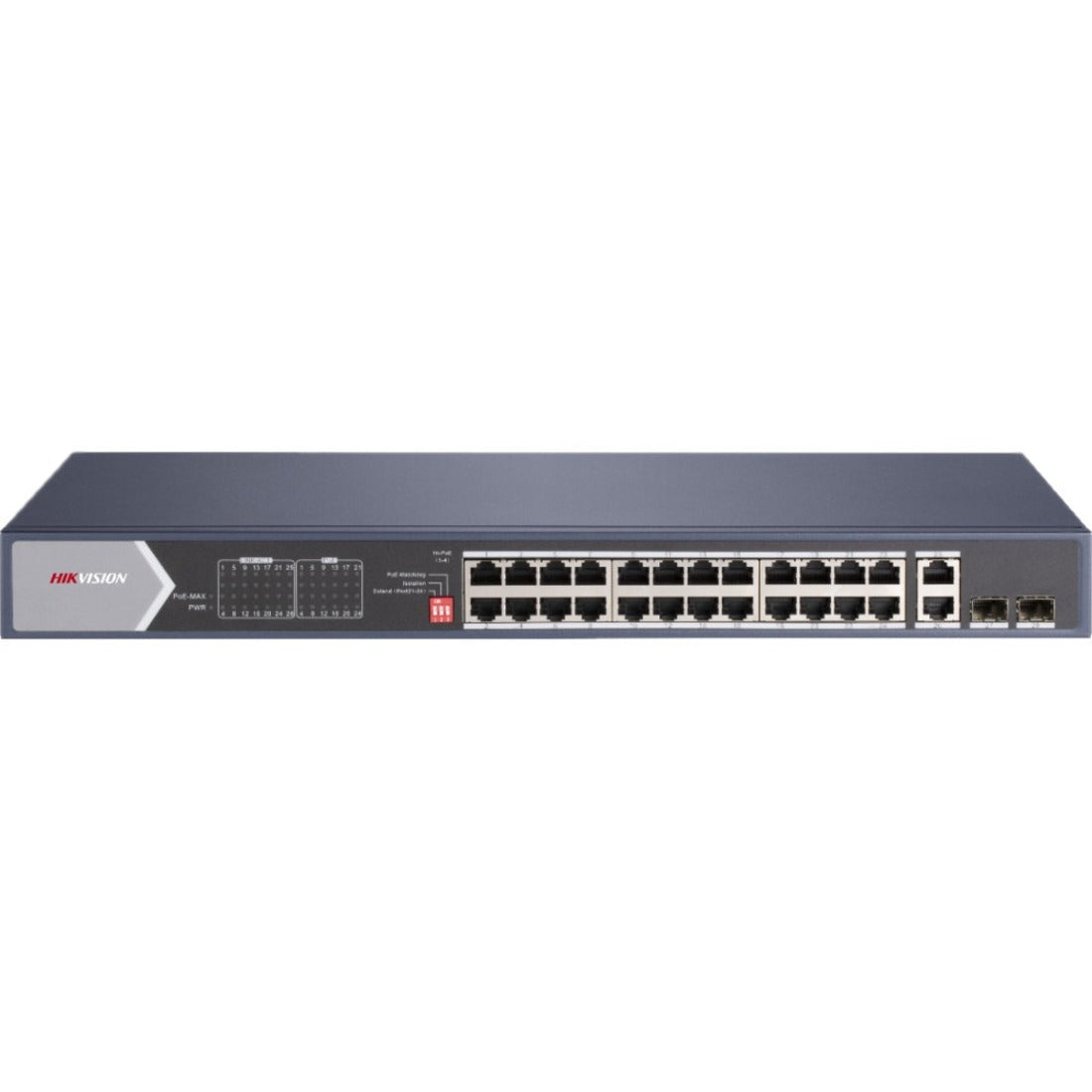 Hikvision DS-3E0528HP-E 28-Port Gigabit unmanaged Hi-PoE Switch 370W PoE Budget