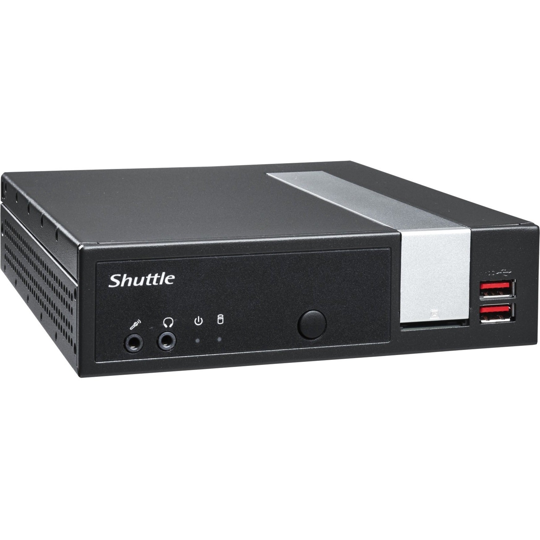 Shuttle DL20NV2 CEL. N4505 Barebone XPC slim, Dual-core, 16GB Memory, 2.9GHz Turbo Speed, HDMI, Display-Port, 2xCOM-Port