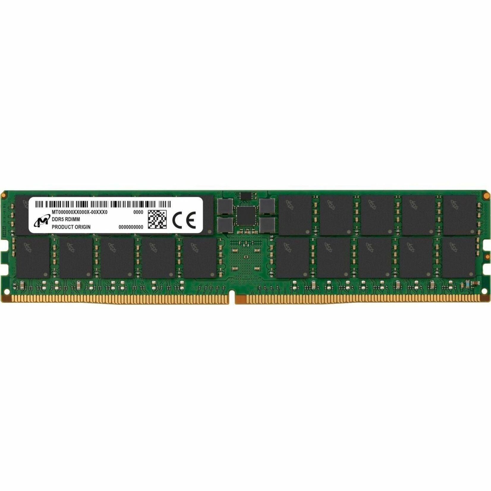 Crucial MTC40F2046S1RC48BR 64GB DDR5 SDRAM Memory Module Dual-rank ECC 4800 MHz