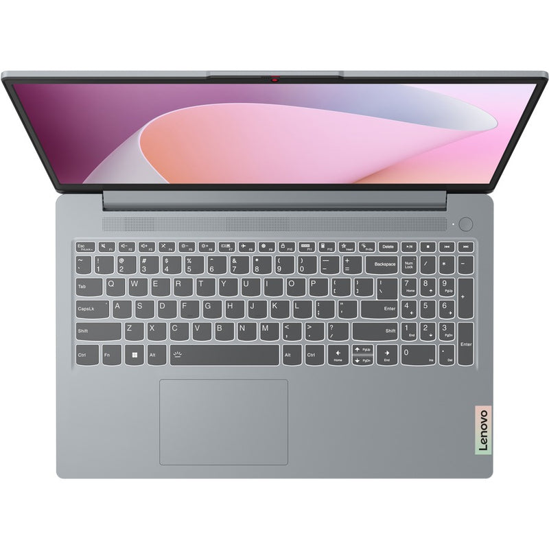 Top-down view of Lenovo IdeaPad Slim 3 keyboard layout