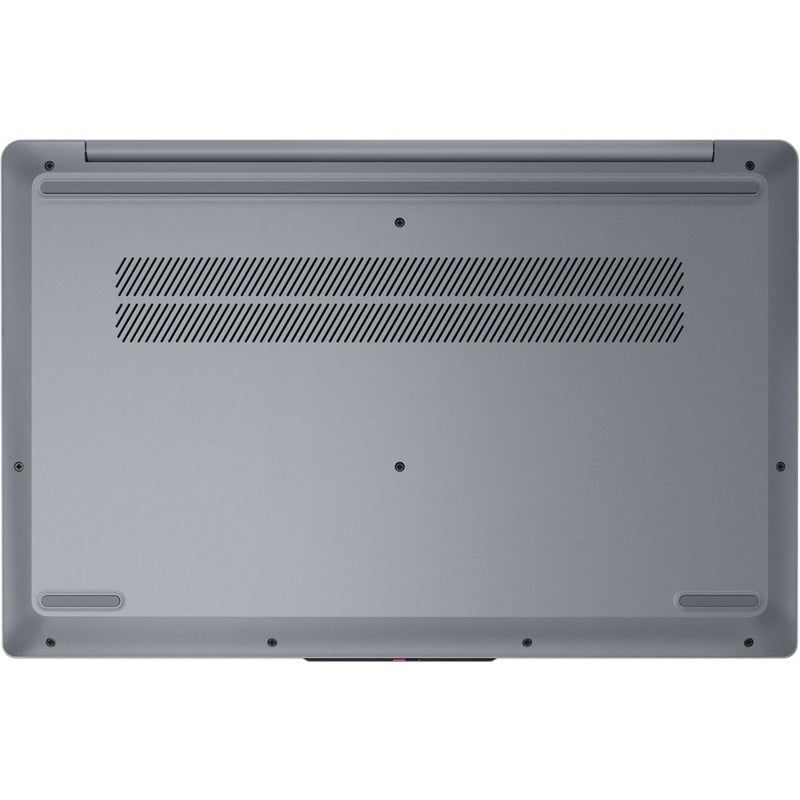 Bottom view of Lenovo IdeaPad Slim 3 showing cooling vents