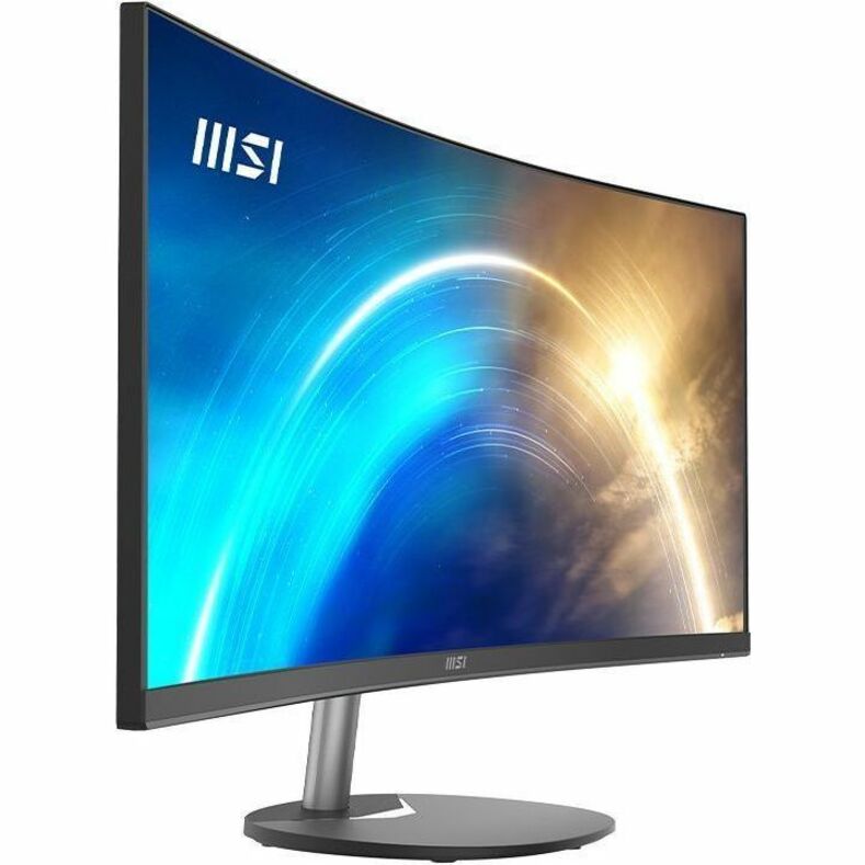 Front view of MSI monitor showing clear, vibrant display