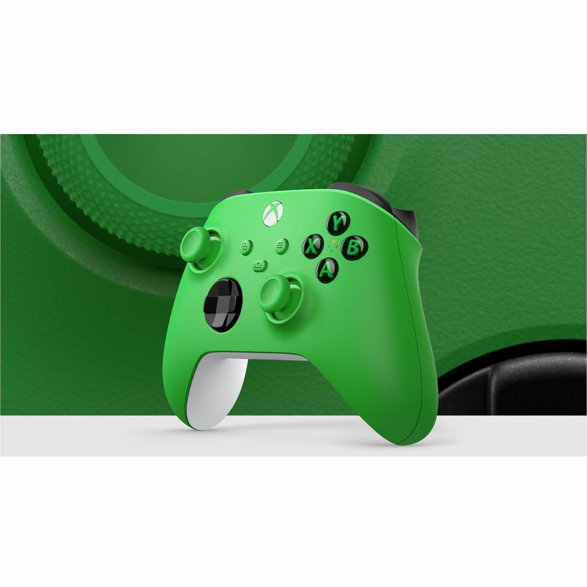 Microsoft QAU-00090 Xbox Wireless Controller - Velocity Green, Gaming Pad with Hybrid D-Pad, Share Button, Trigger And Bumpers