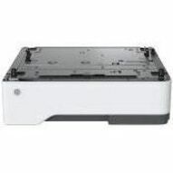 Lexmark 38S3130 550-sheet lockable paper tray in white and gray finish with secure locking mechanism-alternate-image1