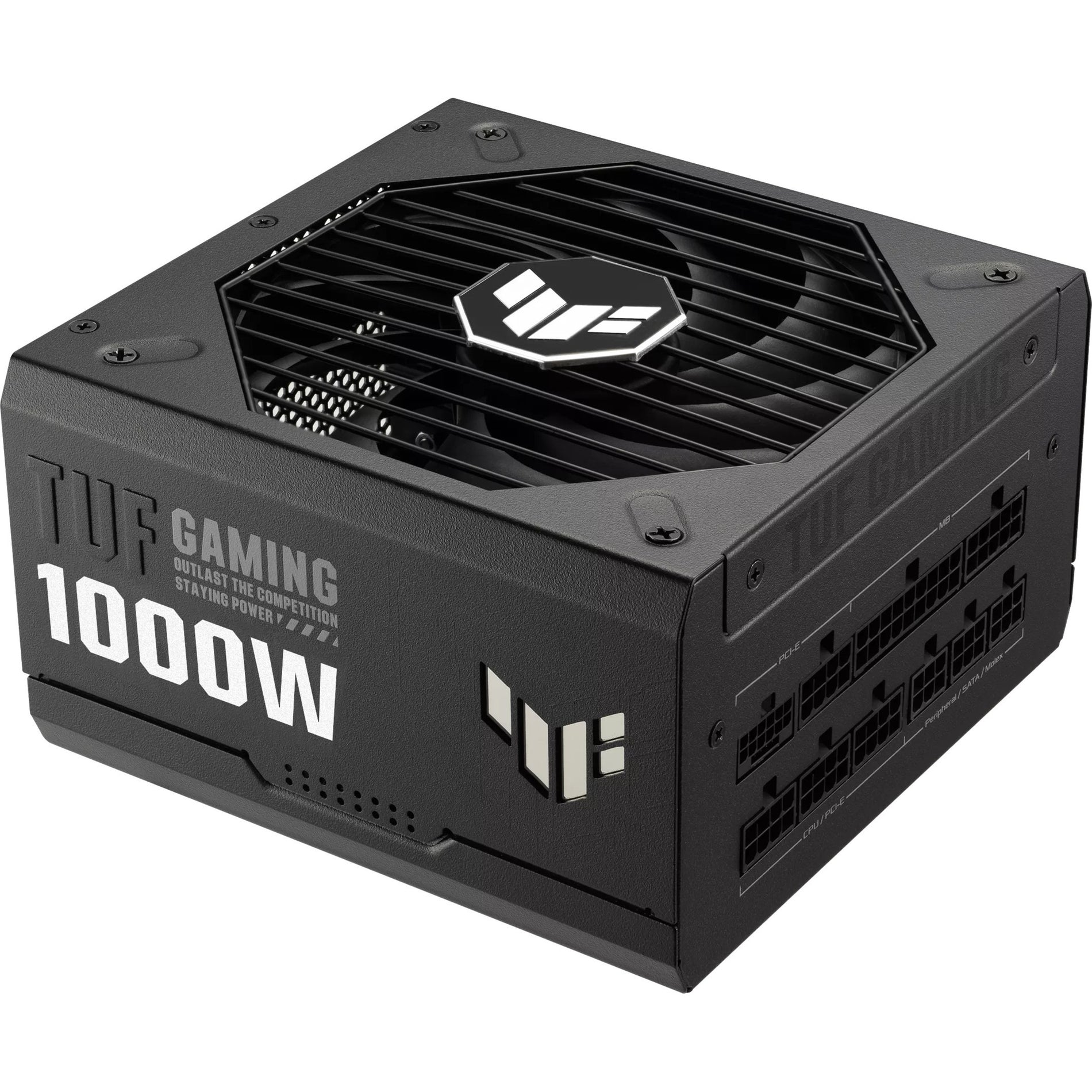 Fonte de alimentação TUF TUF-GAMING-1000G Gaming 1000W Ouro Modular Eficiência de 92% Ventoinhas Duplas