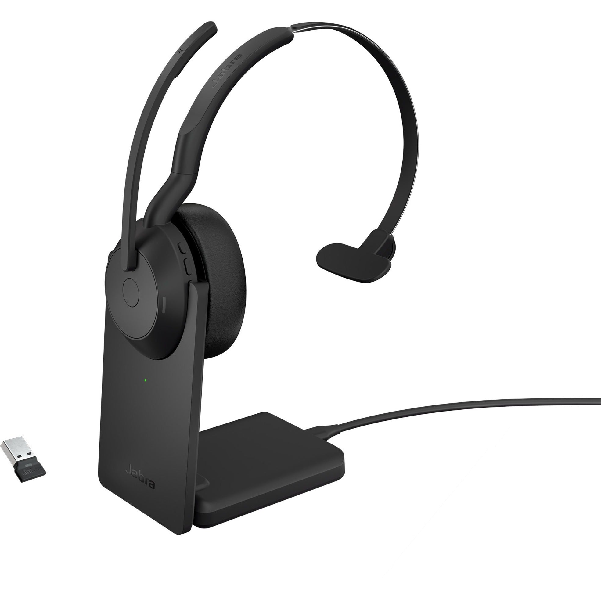 Jabra 25599-889-989-01 Evolve2 55 หูฟัง โมโน สแตนด์