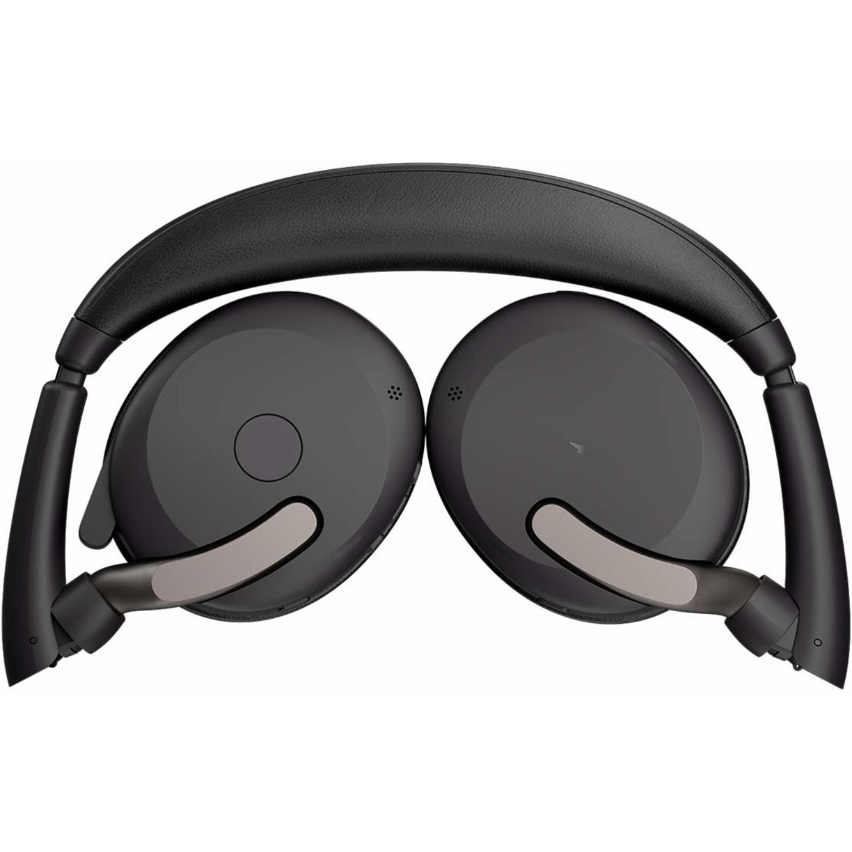 Top-down view of Jabra Evolve2 65 Flex headset showing compact design-alternate-image6