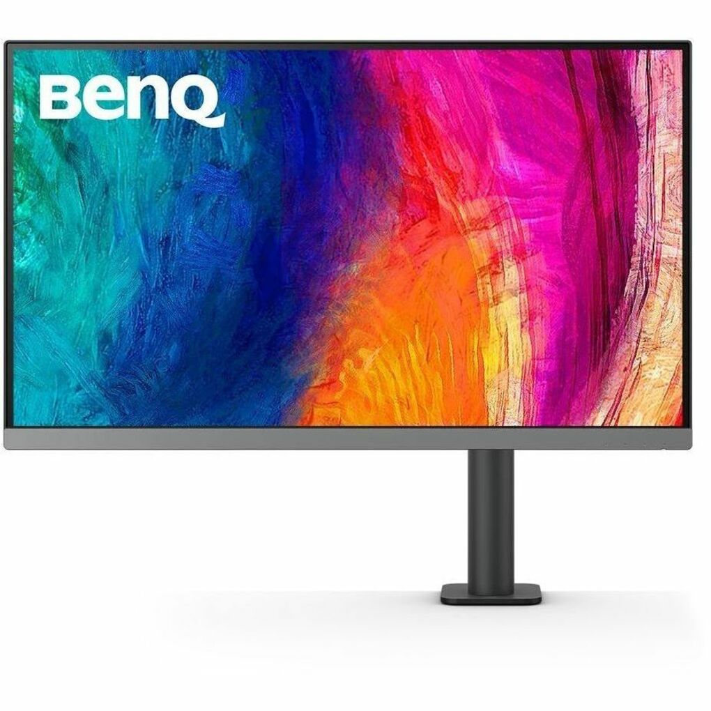 明基 PD2706UA 设计视图 27" 4K 超高清 LED 显示器，灰色，95% P3，99% Rec. 709，99% sRGB