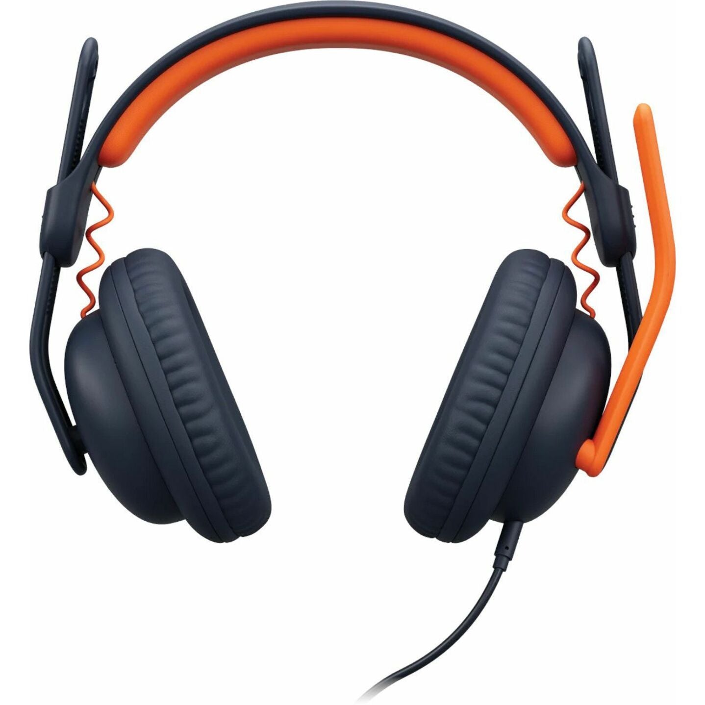 Front view of Zone Learn headset displaying adjustable features and ear cup design-alternate-image2