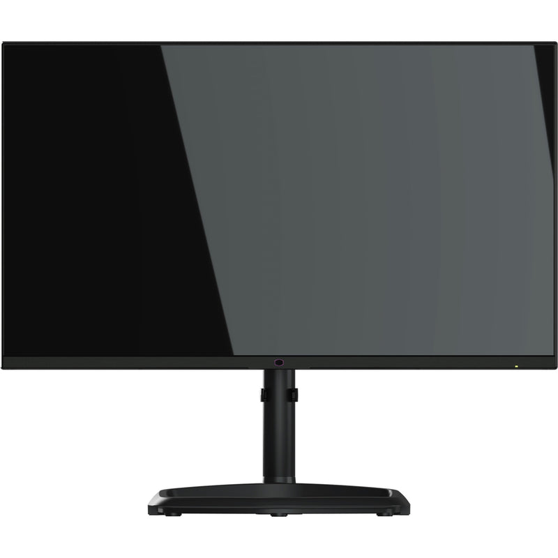 Front view of monitor highlighting slim bezels and clean design