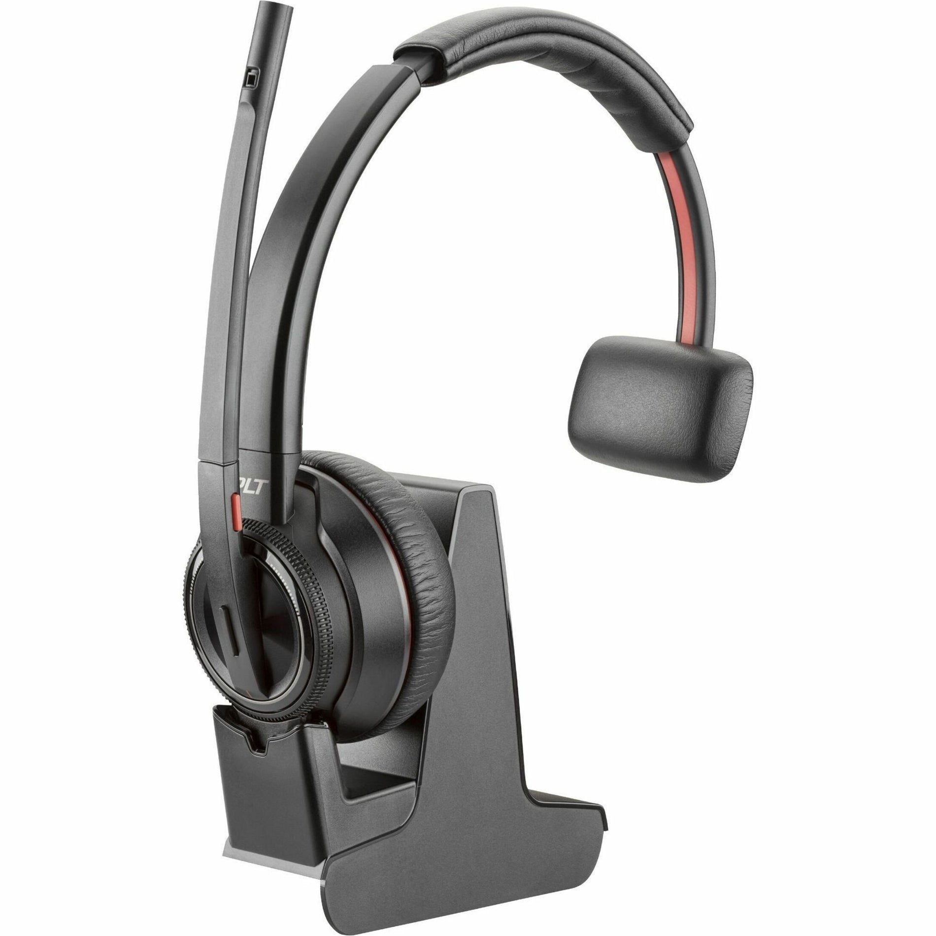 HP Savi 8210 UC DECT 1920-1930 MHz USB-A Headset Draadloze Over-het-oor Over-het-hoofd Hoofdtelefoon met Ruisonderdrukkende Microfoon 2 Jaar Garantie