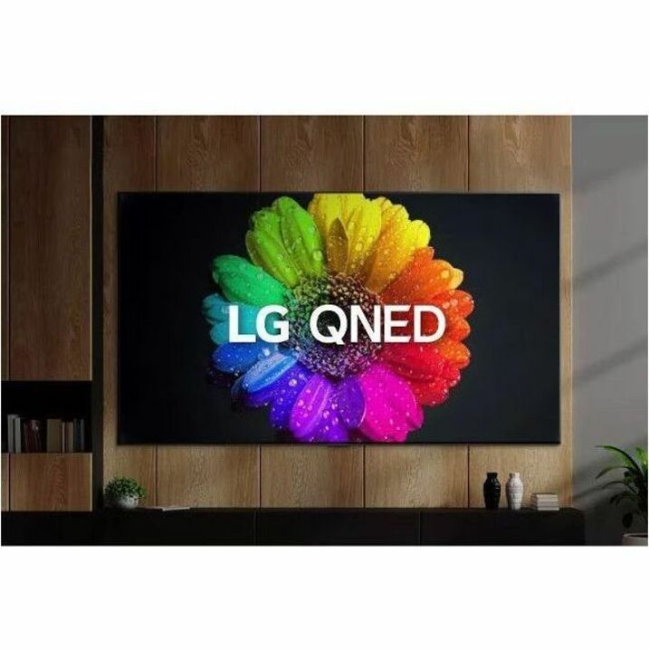 LG 55QNED80URA.AUS 55QNED80URA Smart LED-LCD TV, 4K UHDTV, ThinQ AI, Quantum Dot Technology, HDR10, HLG