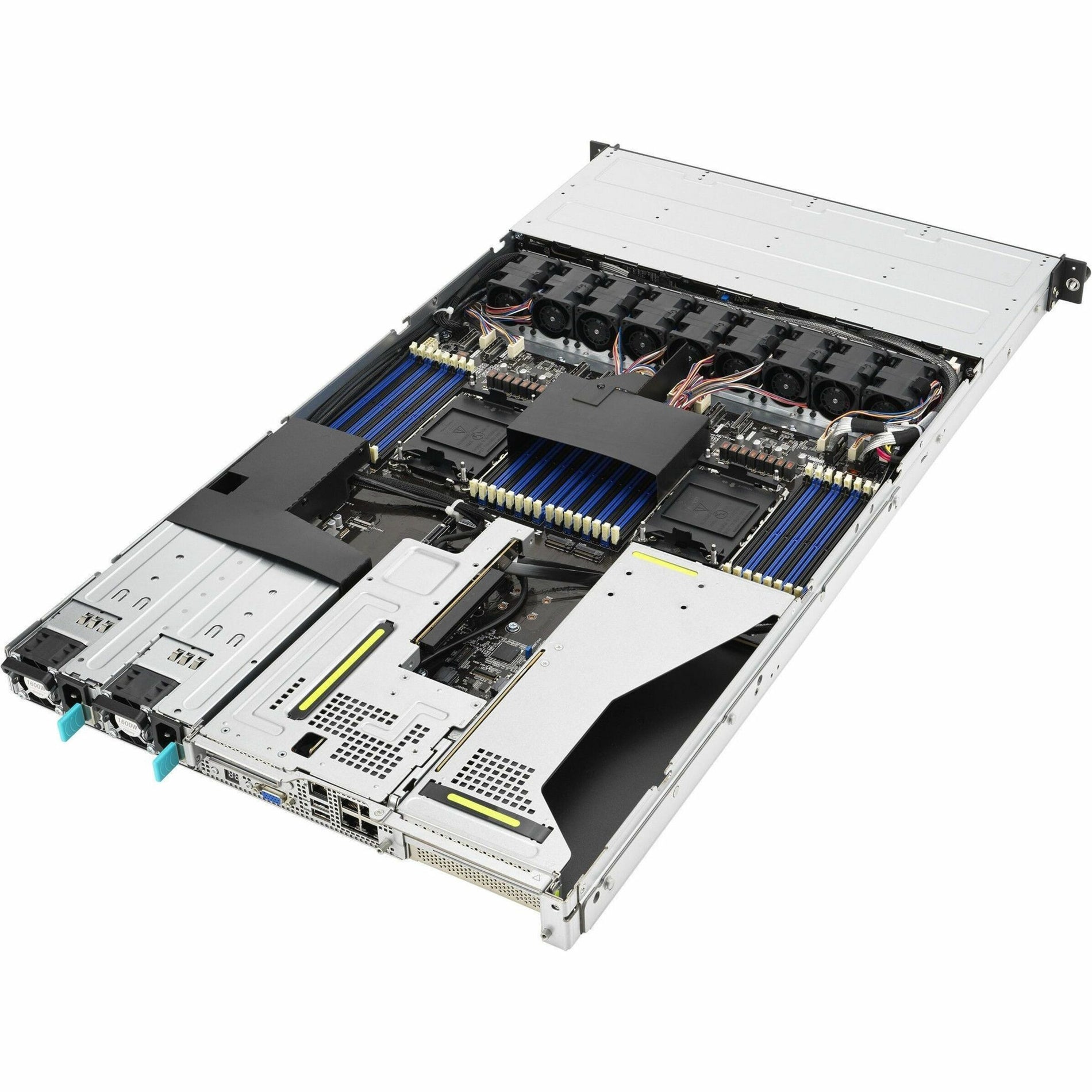 Detailed internal view of ASUS RS700-E11-RS4U server components-alternate-image5