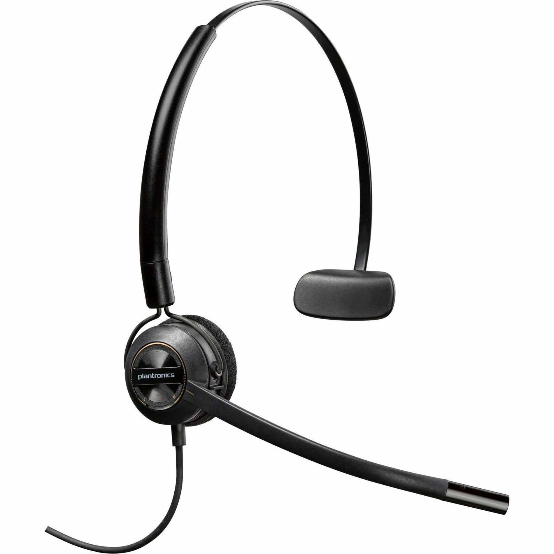波利783N7AA EncorePro 540D 可转换数字耳机TAA，单声道，降噪，USB 品牌名：Poly 意为多耳公司