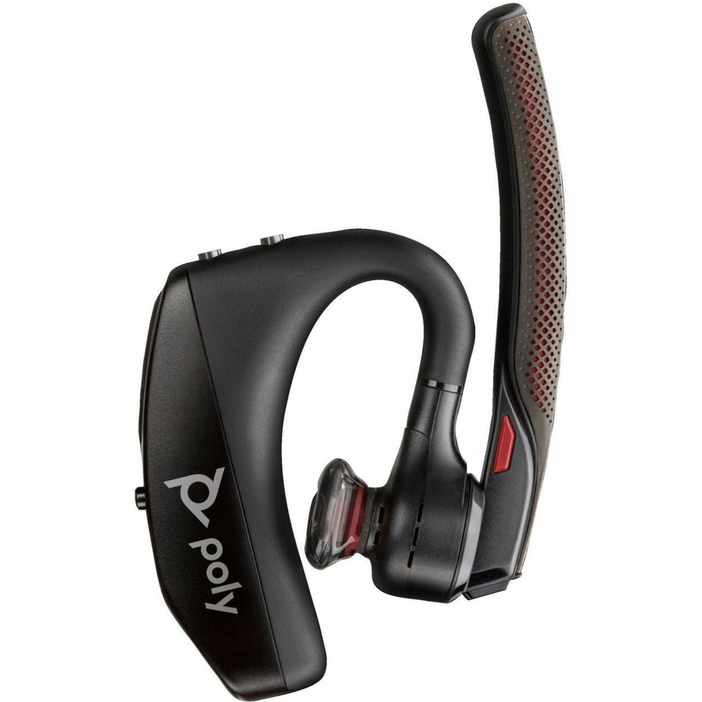 Poly 7K2F3AA Voyager 5200 UC USB-A Bluetooth Headset +BT700 Adapter, Noise Cancelling, Rechargeable Battery, Wideband Audio
