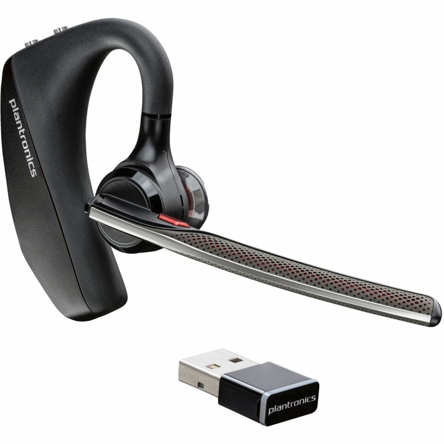 Poly 7K2E1AA Voyager 5200 USB-A UC Headset, Noise Cancelling, Wideband Audio, Voice Assistant