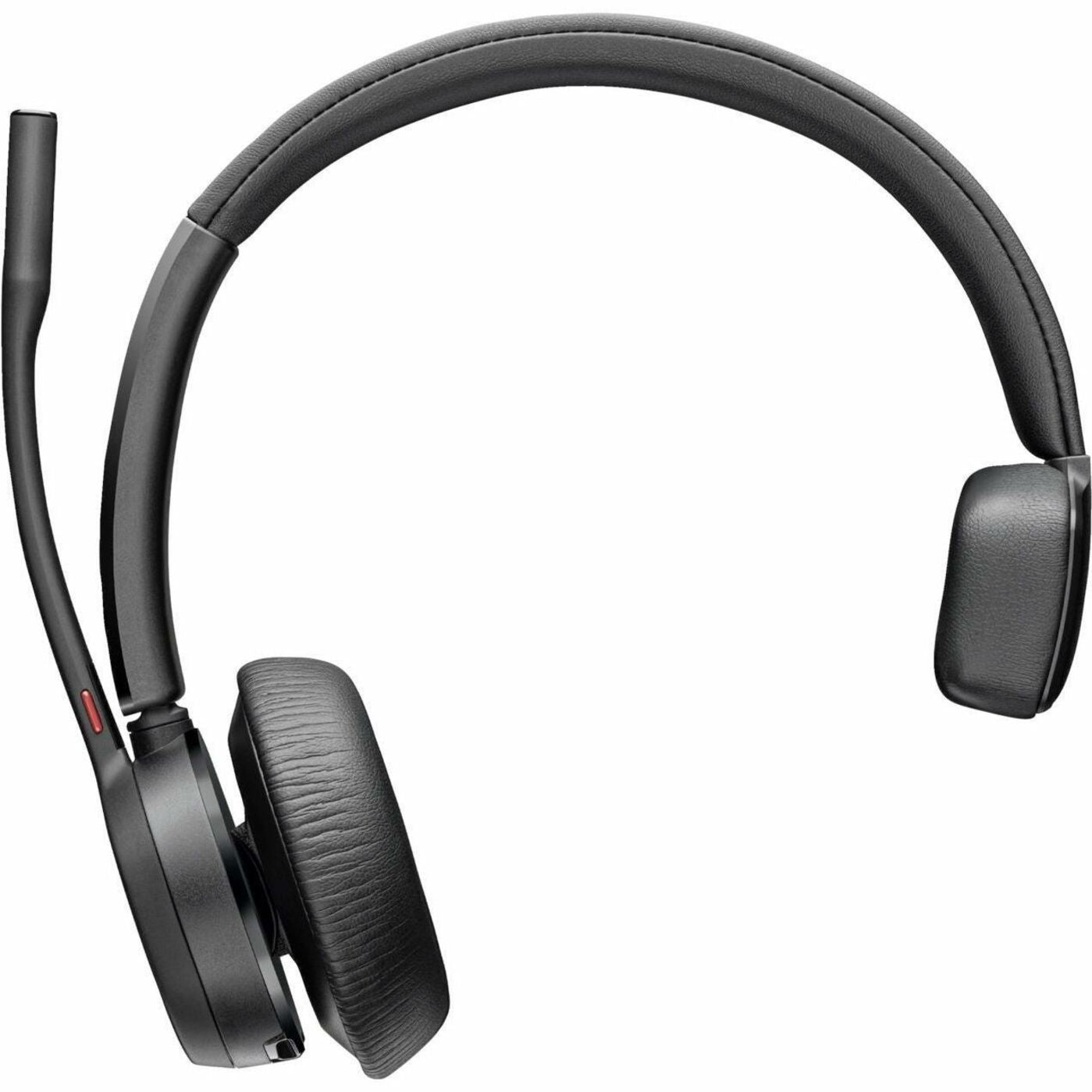 Poly 77Y96AA Voyager 4310 USB-C Headset with Charge Stand, Mono Wireless Bluetooth 5.1 Headset with Noise Cancelling, Flexible Microphone, and 298.6 ft Wireless Operating Distance