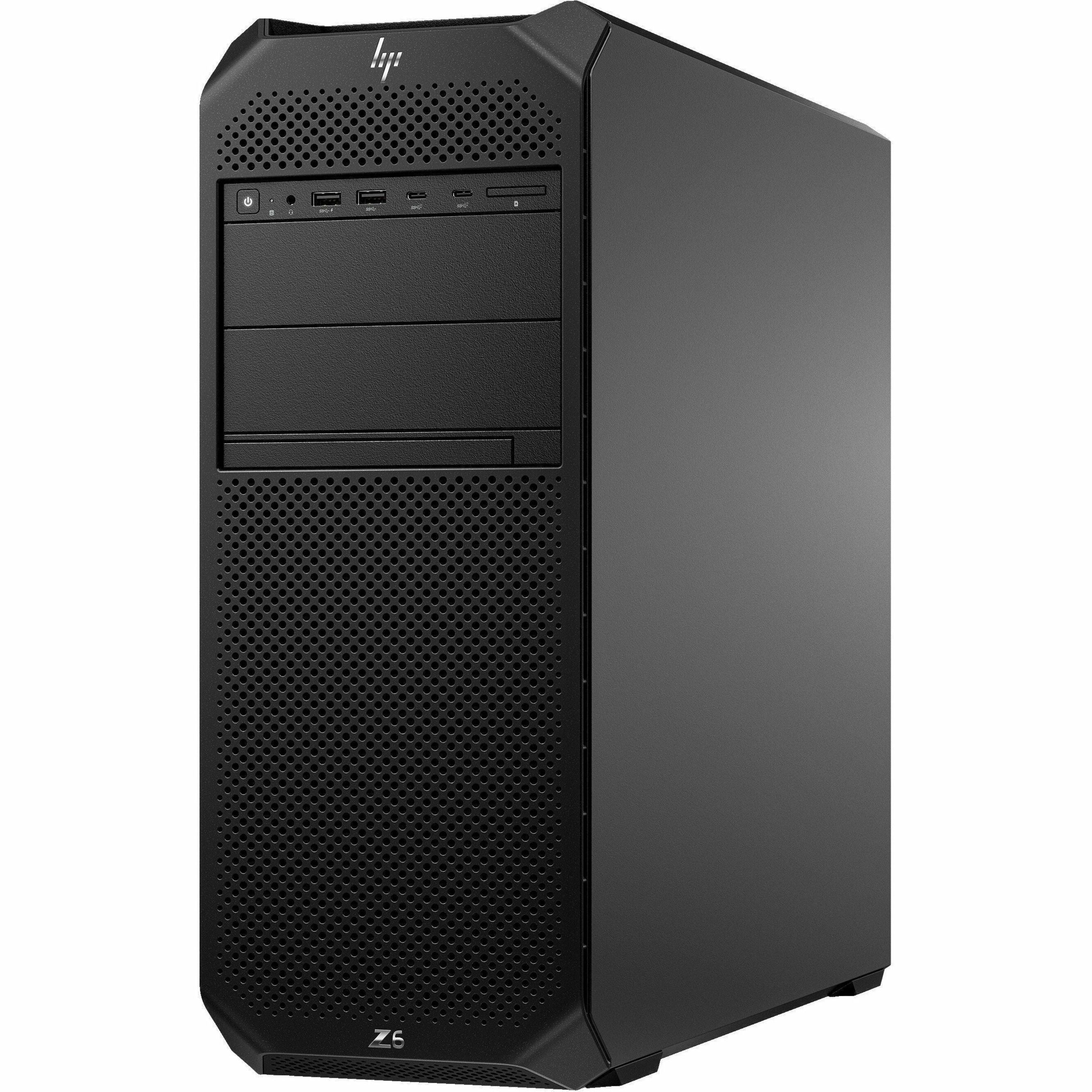HP Z6 G5 Tower Workstation, Intel Xeon Dodeca-core, 16GB RAM, 512GB SSD, Windows 11 Pro