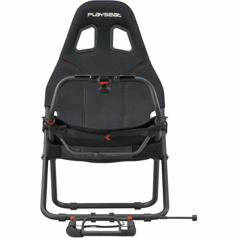 Rear view of Playseat Challenge showing ergonomic seat design and support structure