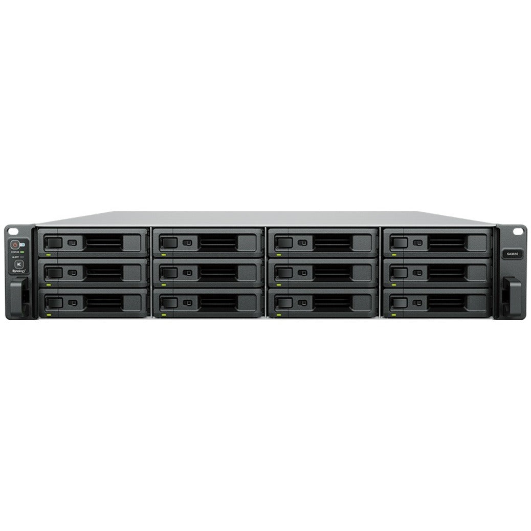 Synology SA3610 NAS Opslag Systeem 12-Bay 10GbE 16GB DDR4 RAM 1740.80TB Capaciteit