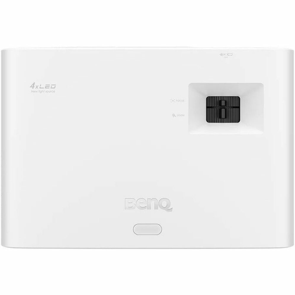 Top view of BenQ LH730 projector highlighting LED light source-alternate-image6