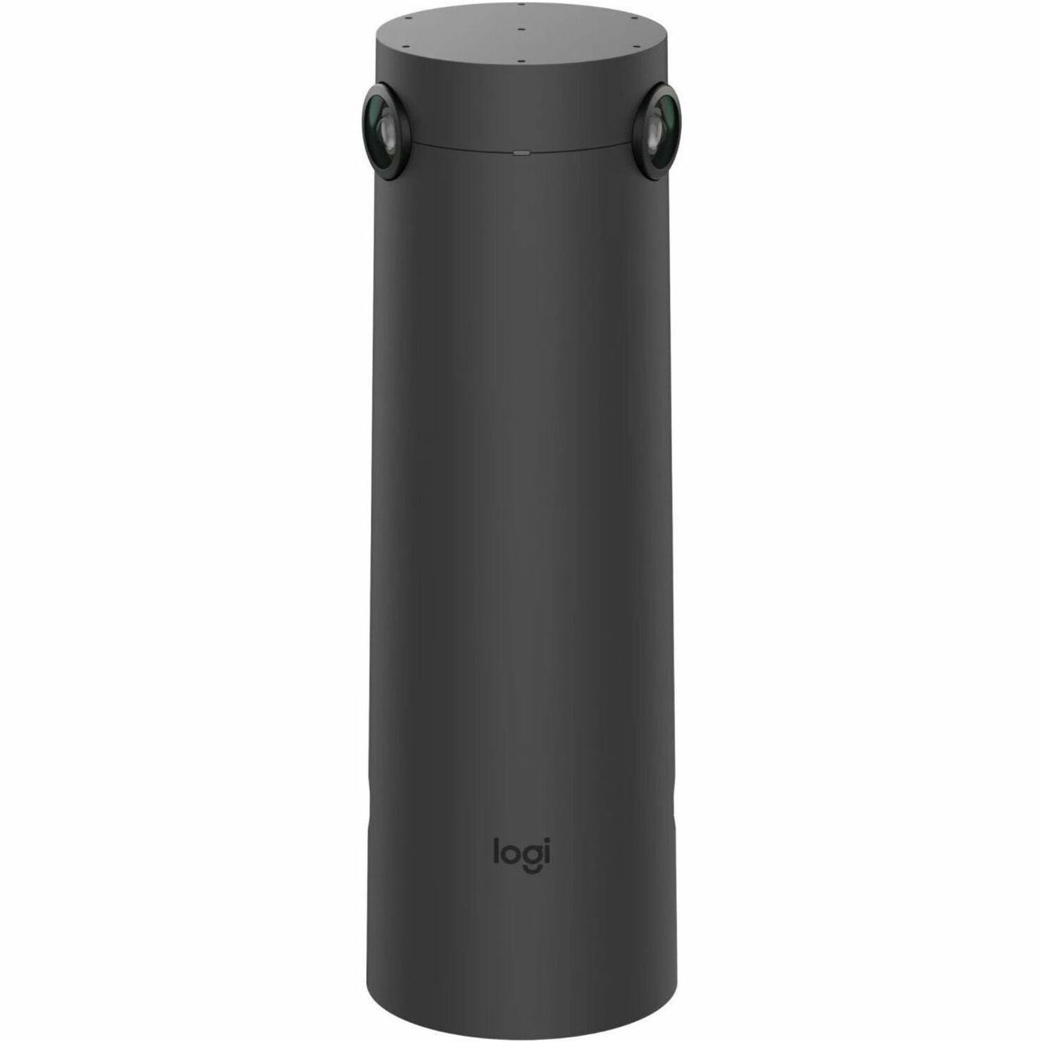 Logitech Sight Camera in graphite color showing cylindrical design with dual integrated cameras-alternate-image1