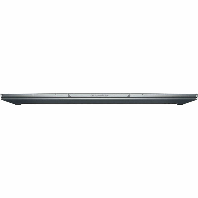 Top view of ThinkPad X1 Yoga Gen 8 showing slim profile and premium finish