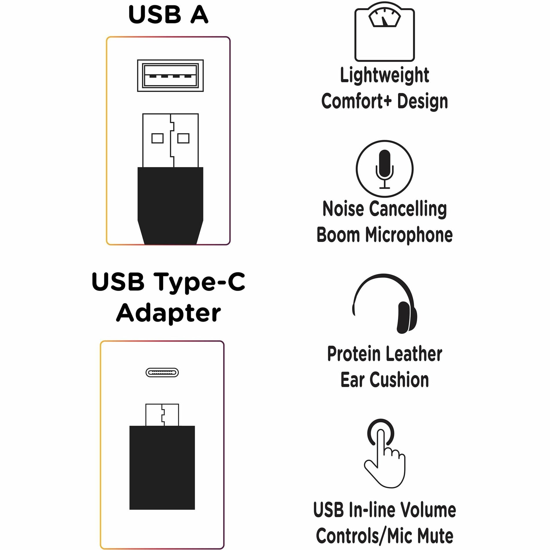مورفيوس 360 HS5200MU سماعة رأس USB مونو مع ميكروفون بوم ، مريحة ، قابلة للتوصيل والتشغيل ، خفيفة الوزن العلامة التجارية: مورفيوس