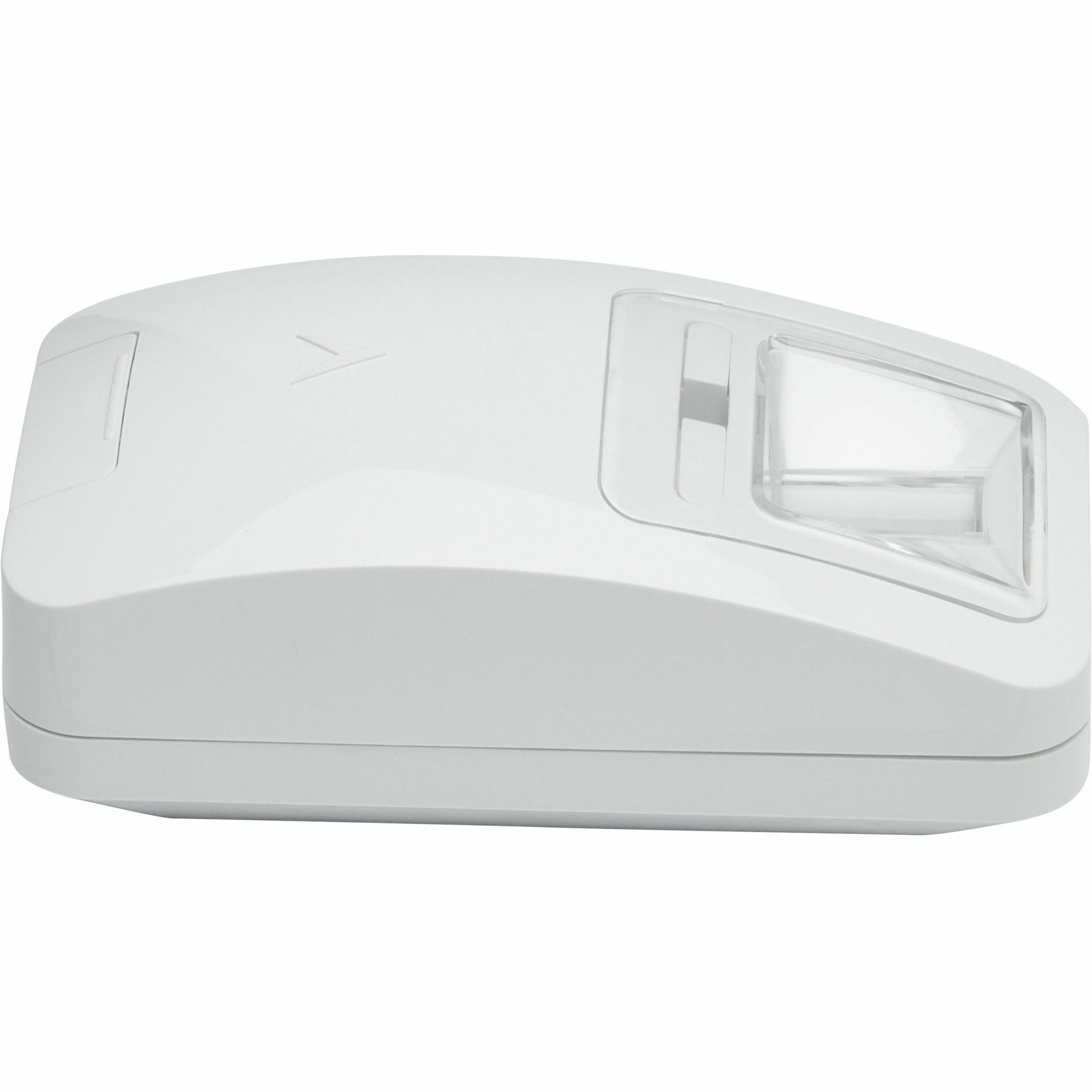 Angled view of DSC MX974 motion sensor displaying detection window and housing design-alternate-image3