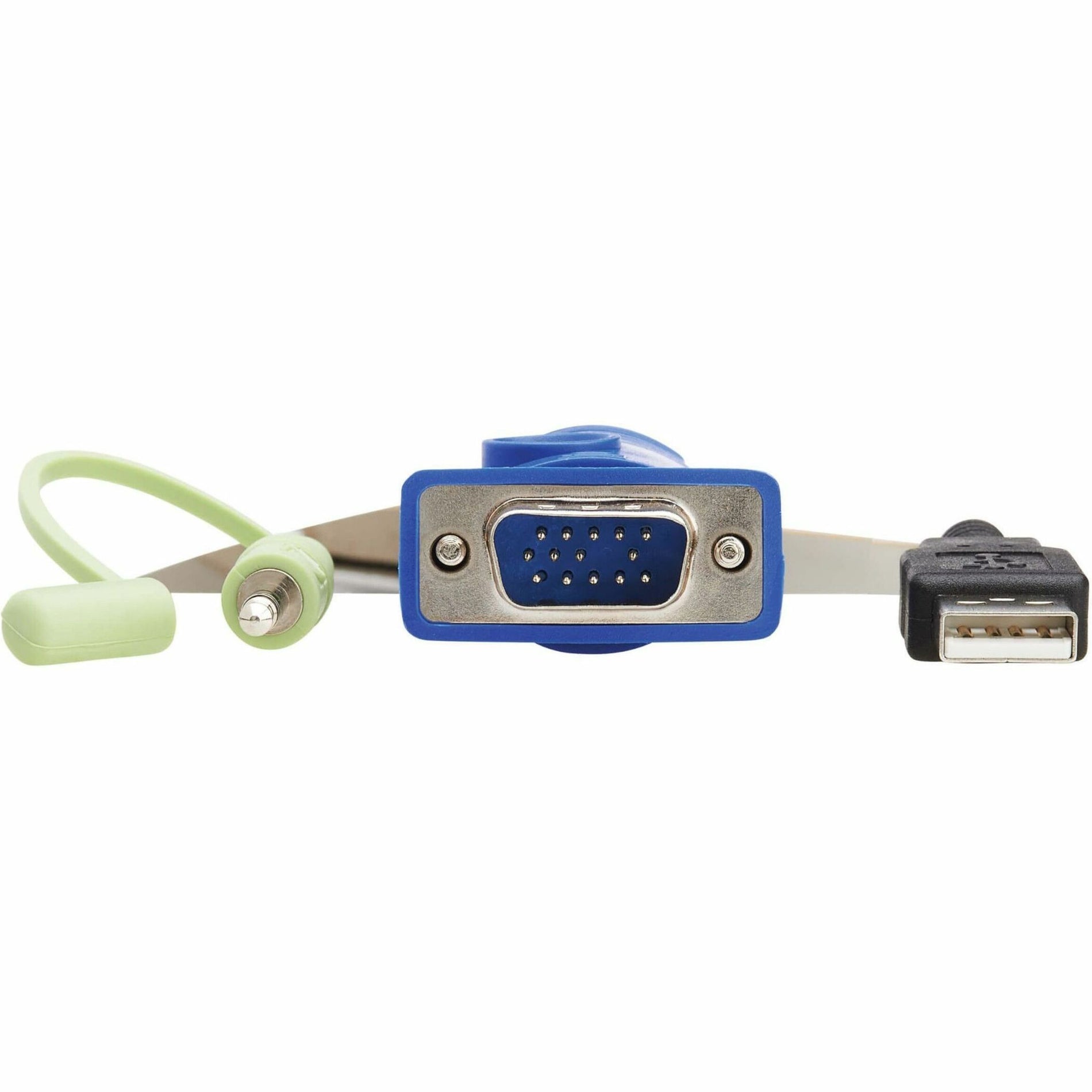 Tripp Lite B032-VUA4 4-포트 VGA KVM 스위치 : Tripp Lite B032-VUA4 4-포트 VGA KVM 스위치 Built-In VGA USB and 3.5 mm Audio Cables : 내장 VGA USB 및 3.5 mm 오디오 케이블 TAA Compliant : TAA 준수