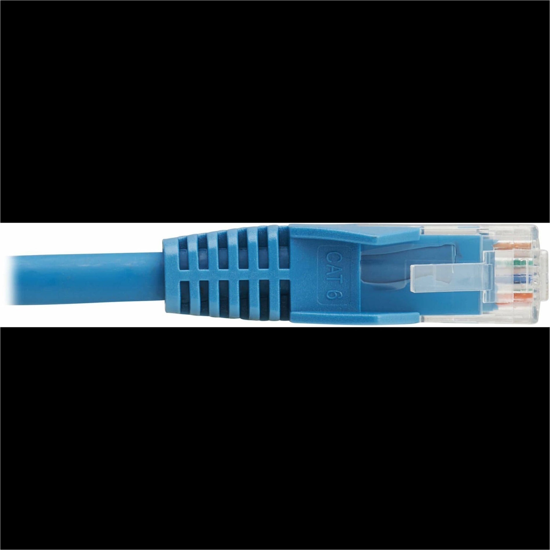 Tripp Lite N201L-2P5M-BL Cat6 Gigabit Snagless Molded UTP Ethernet Cable (RJ45 M/M) PoE LSZH Blue 2.5m Lifetime Warranty  트립 라이트 N201L-2P5M-BL Cat6 기가비트 스낵리스 성형 UTP 이더넷 케이블 (RJ45 M/M) PoE LSZH 파란색 2.5m 평생 보증