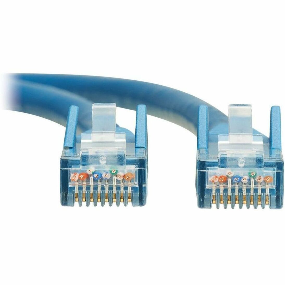 Tripp Lite N201L-15M-BL Cat6 Gigabit Snagless Molded UTP Ethernet Cable (RJ45 M/M) PoE LSZH Blue 15m Stress Resistant Environmentally Friendly  트립 라이트 N201L-15M-BL Cat6 기가비트 스내글리스 몰디드 UTP 이더넷 케이블 (RJ45 M/M) PoE LSZH 파란색 15m 스트레스 저항성 환경 친화적