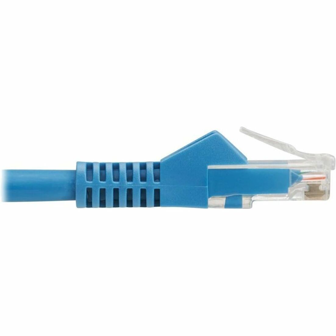 Tripp Lite N201L-10M-BL Cat6 Gigabit Snagless Molded UTP Ethernet Cable (RJ45 M/M), PoE, LSZH, Blue, 10m