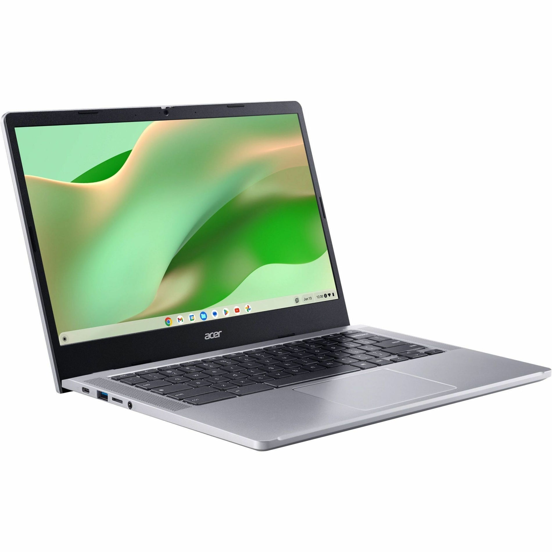 Acer NX.KMUAA.001 Chromebook 314 CB314-4HT-312G 14" Touch ChromeOS Laptop, Octa-core, 8GB RAM, 128GB SSD, Silver