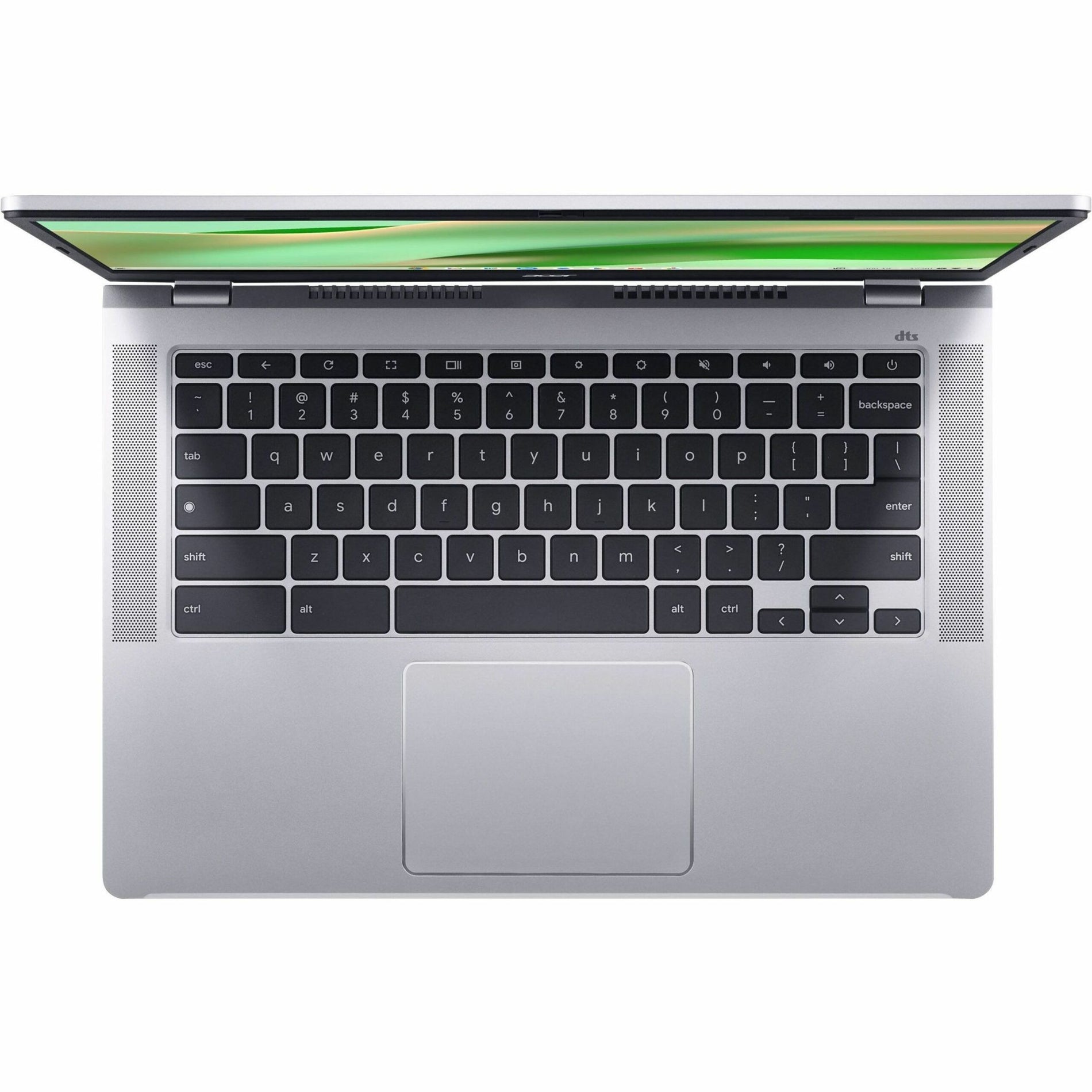 Αcer NX.KMUAA.001 Chromebook 314 CB314-4HT-312G 14" Οθόνη αφής Λάπτοπ ChromeOS Οκταπύρηνος 8GB RAM 128GB SSD Ασημί