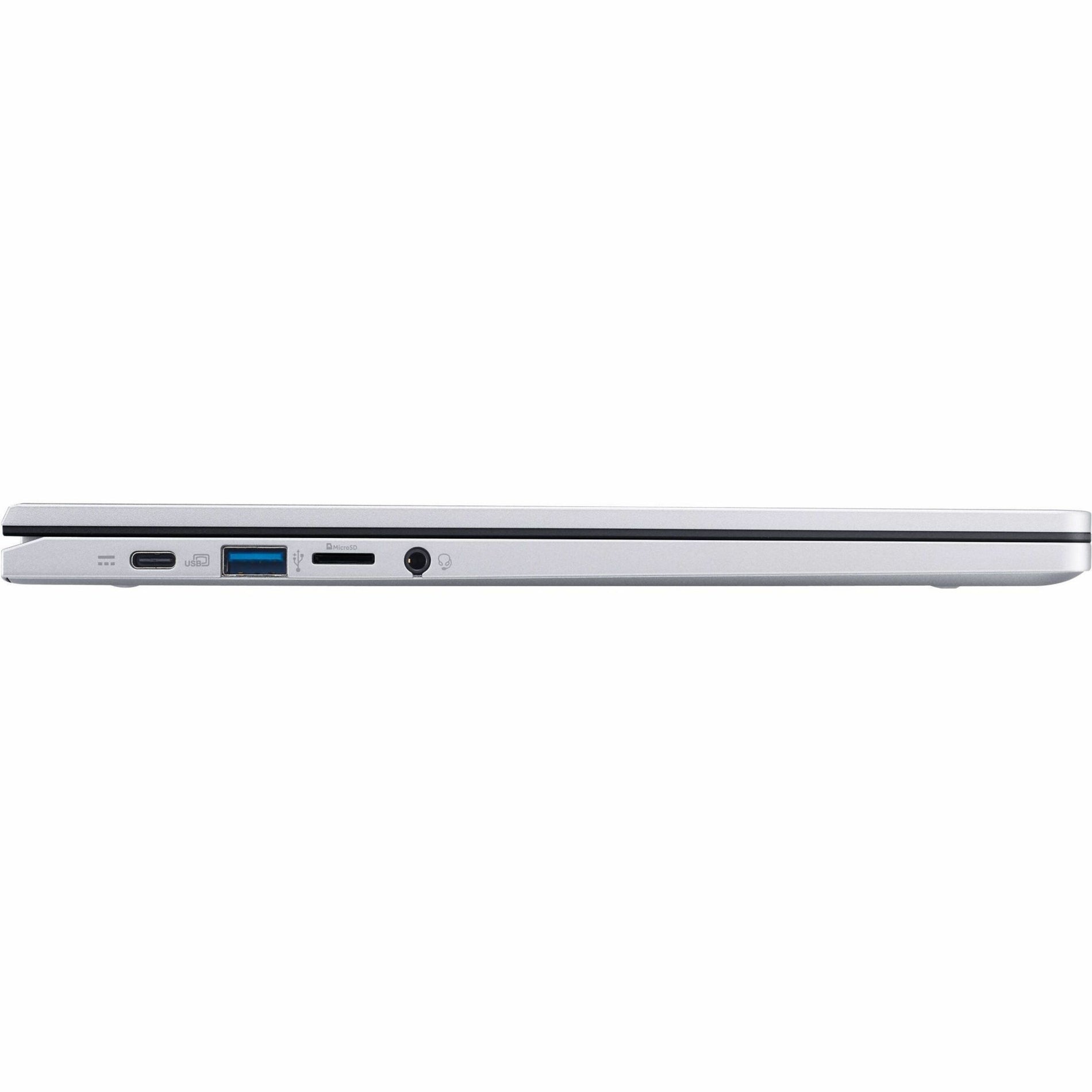 Αcer NX.KMUAA.001 Chromebook 314 CB314-4HT-312G 14" Οθόνη αφής Λάπτοπ ChromeOS Οκταπύρηνος 8GB RAM 128GB SSD Ασημί