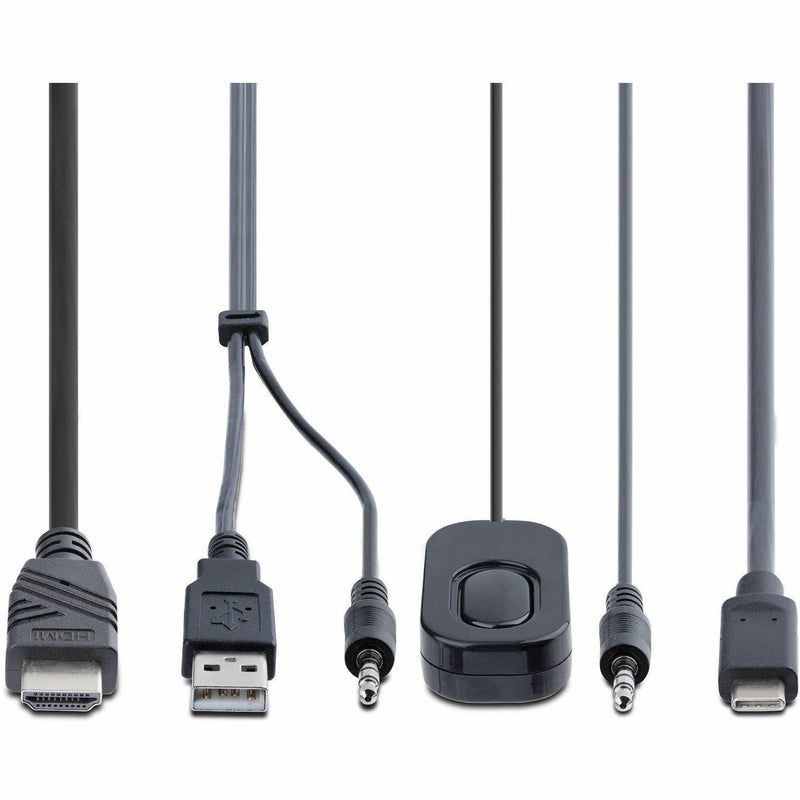 Detailed view of StarTech.com KVM switch cables and remote switch