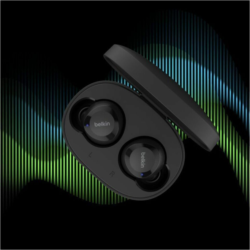 Belkin AUC009BTLV SoundForm Bolt Wireless Earbuds Komfortabel Regenbeständig Lavendel 