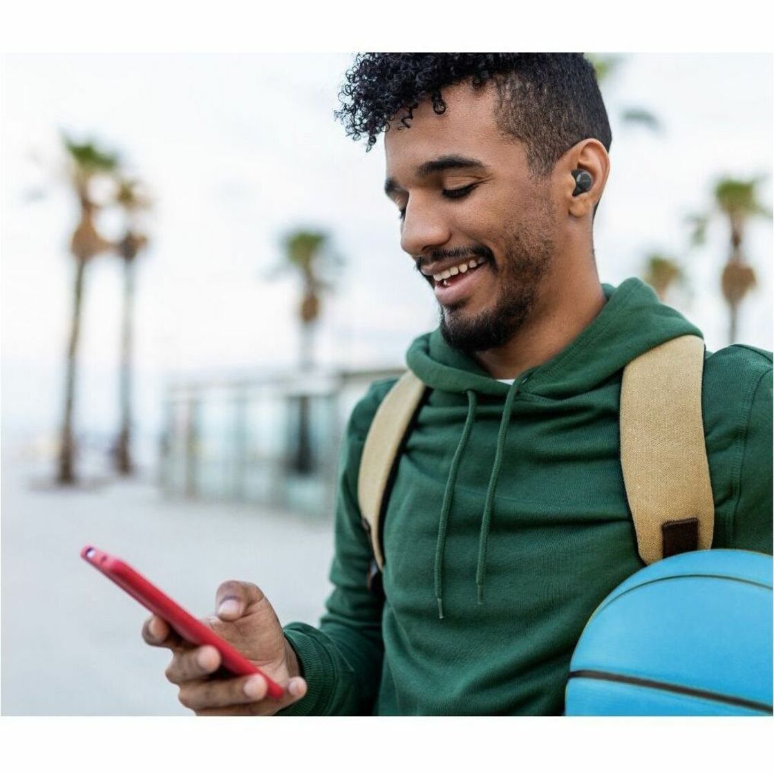 Belkin AUC009BTLV SoundForm Bolt Wireless Earbuds Komfortabel Regenbeständig Lavendel 