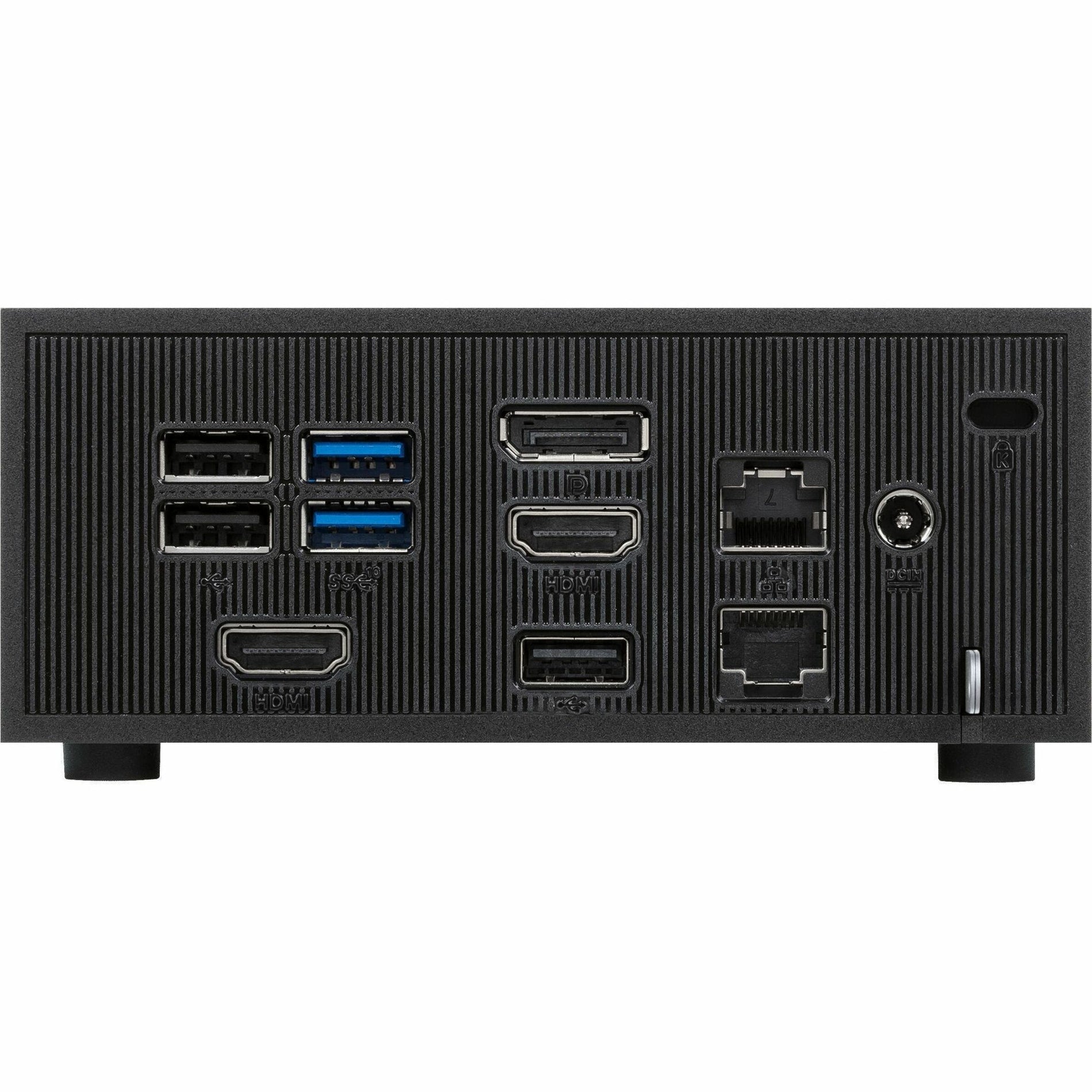 Detailed view of ASUS ExpertCenter PN42 rear ports-alternate-image4