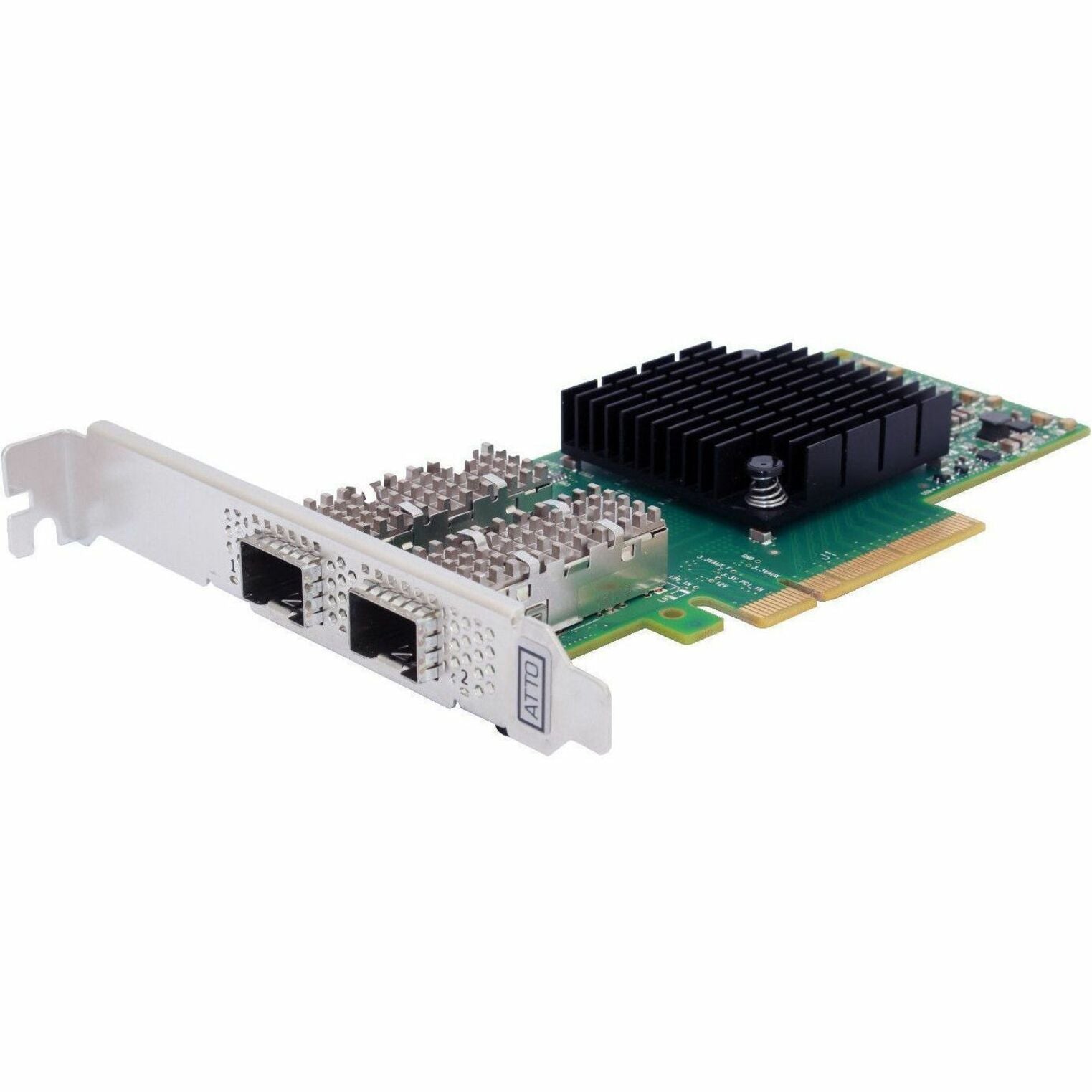ATTO FFRM-N322-10T 10Gigabit Ethernet Card, High-Speed Data Transfer for Fast Network Connectivity