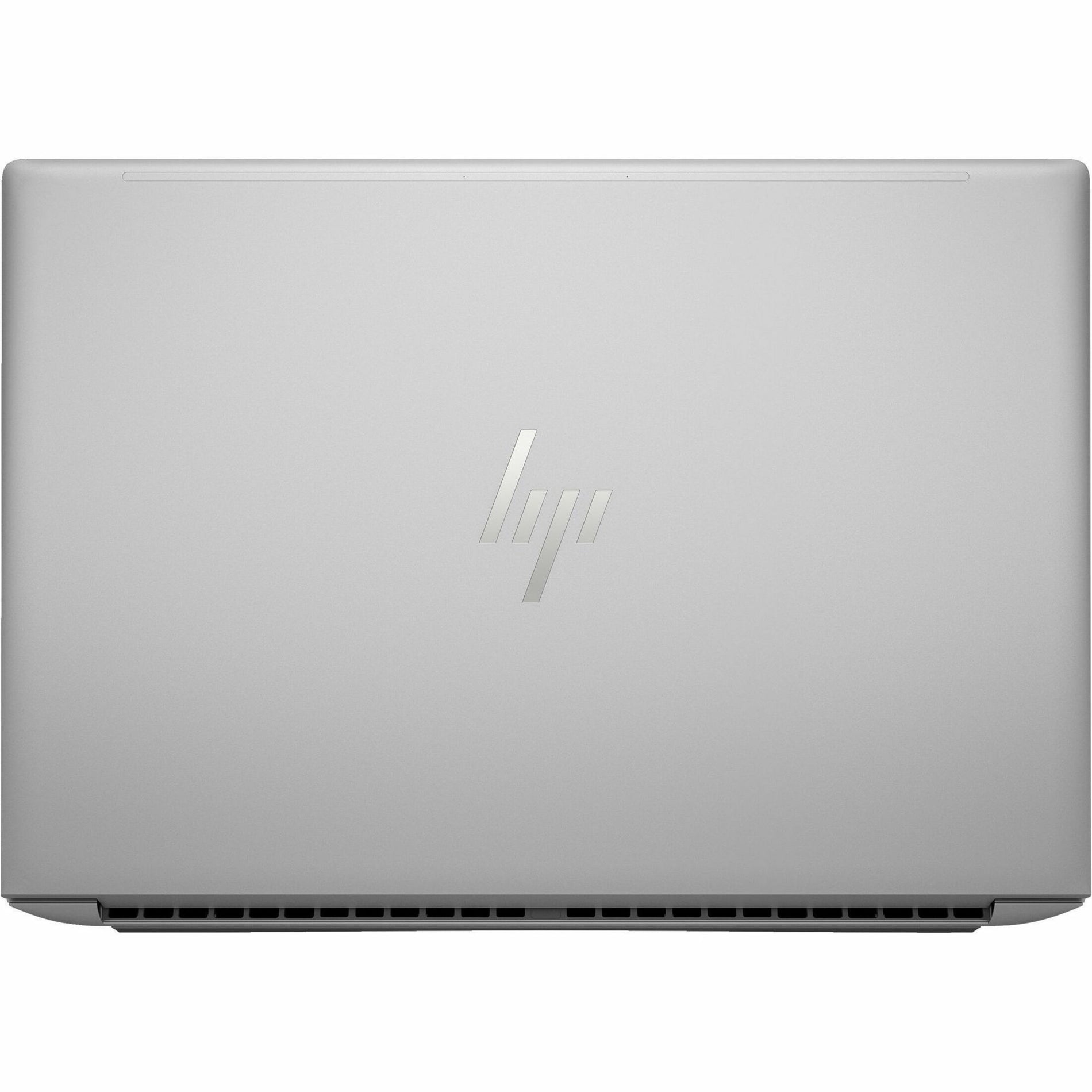 Top view of closed HP ZBook Fury showing design details-alternate-image6