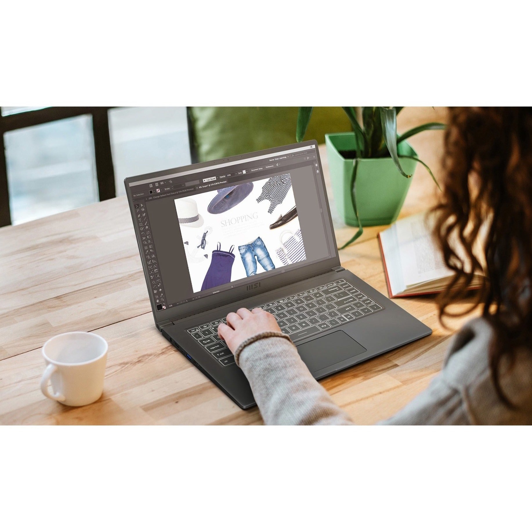 MSI MODERN15A637 Modern 15 A11MU-637 Notebook, 15.6" Full HD, Core i7, 16GB RAM, 1TB SSD, Windows 10 Home