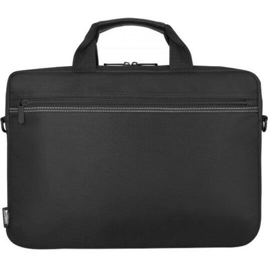 Rear view of Urban Factory laptop case showing sleek black design and professional finish-alternate-image2