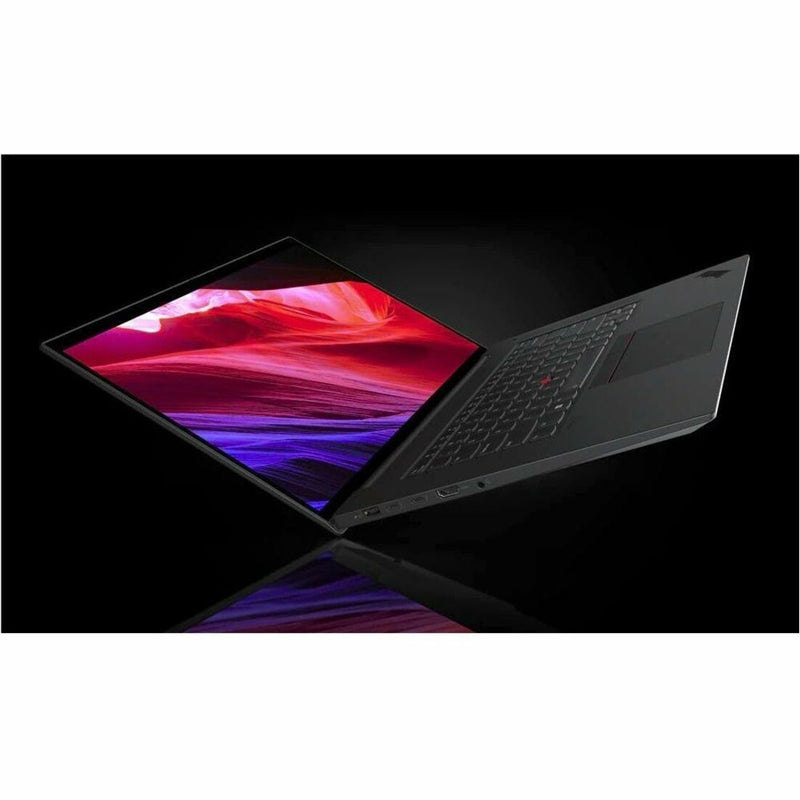 ThinkPad P1 Gen 6 displaying vibrant screen content