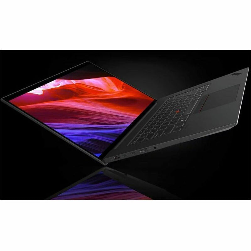 Dynamic display view of ThinkPad P1 Gen 6 showing vivid color reproduction