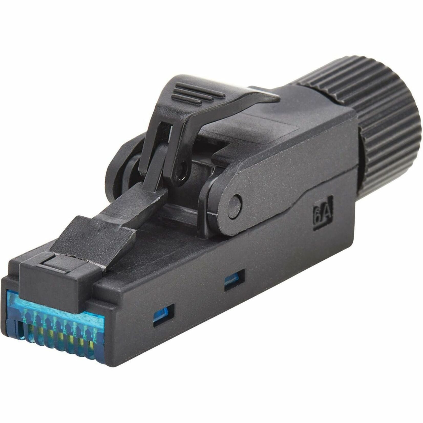 Tripp Lite N232-USC6A-1 Cat6a Classe EA UTP Plug di terminazione sul campo 568A/568B TAA PoE Stranded PoE++ Supporto Power over Ethernet a 4 coppie (4PPoE)