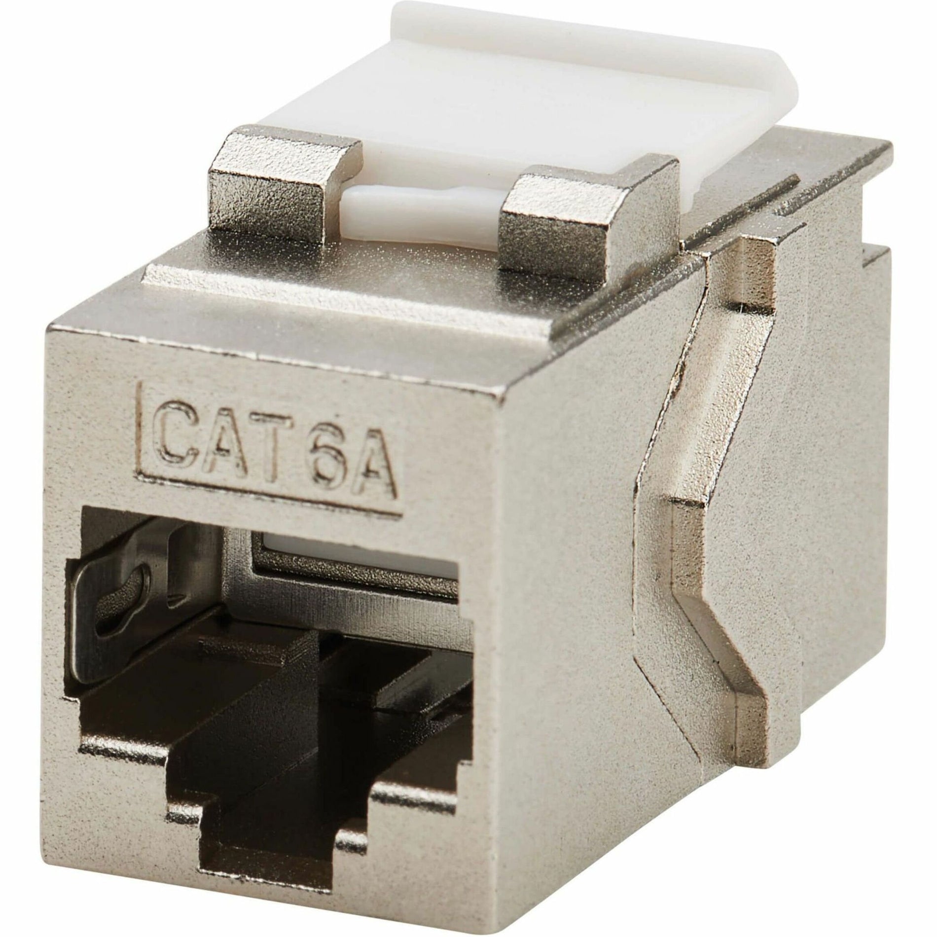 تريپ لايت N235-001-SH6A-1 موصل كات6a محمي قابل للضغط (RJ45 F/F)، TAA، محوّل شبكة